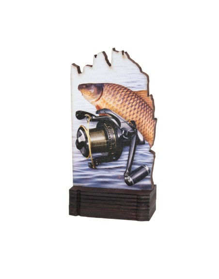 25/26 TROFEO MADERA PESCA . 13 CM