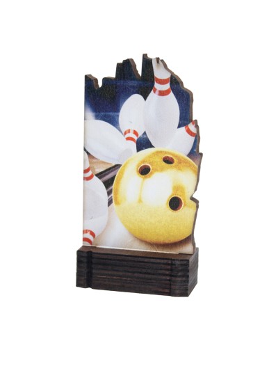 25/26 TROFEO MADERA BOLOS . 13 CM