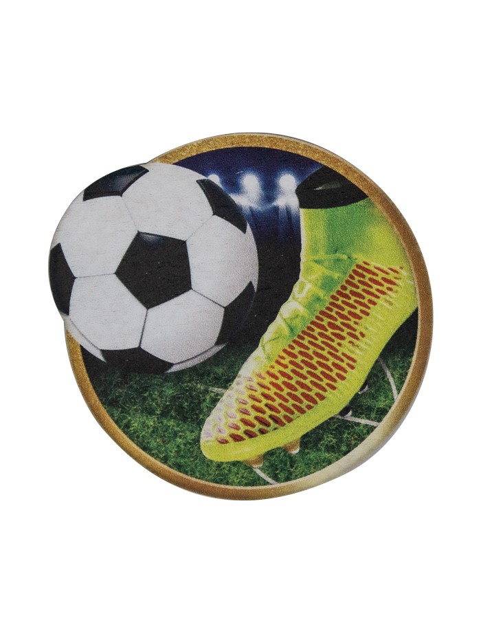 25/26 APLIQUE MADERA FUTBOL