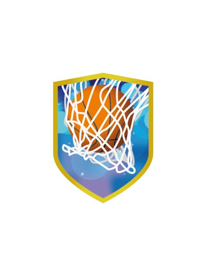 25/26 APLIQUE ALUMINIO BALONCESTO