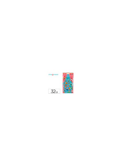 Pegatinas imaginovo kids circo goma eva 190x105 mm en blister