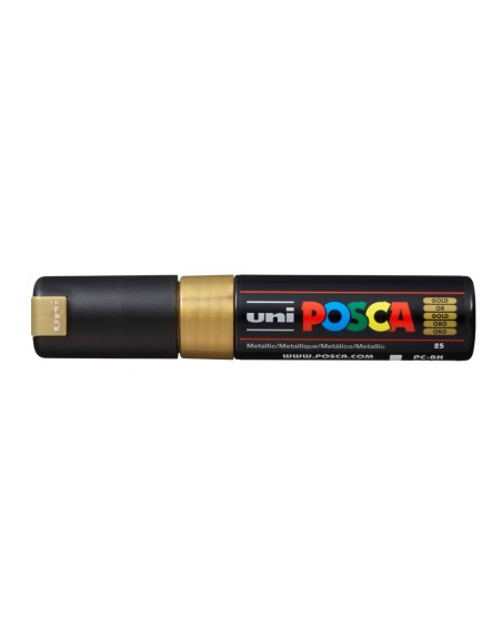Rotulador uni posca pc-8k oro metalico