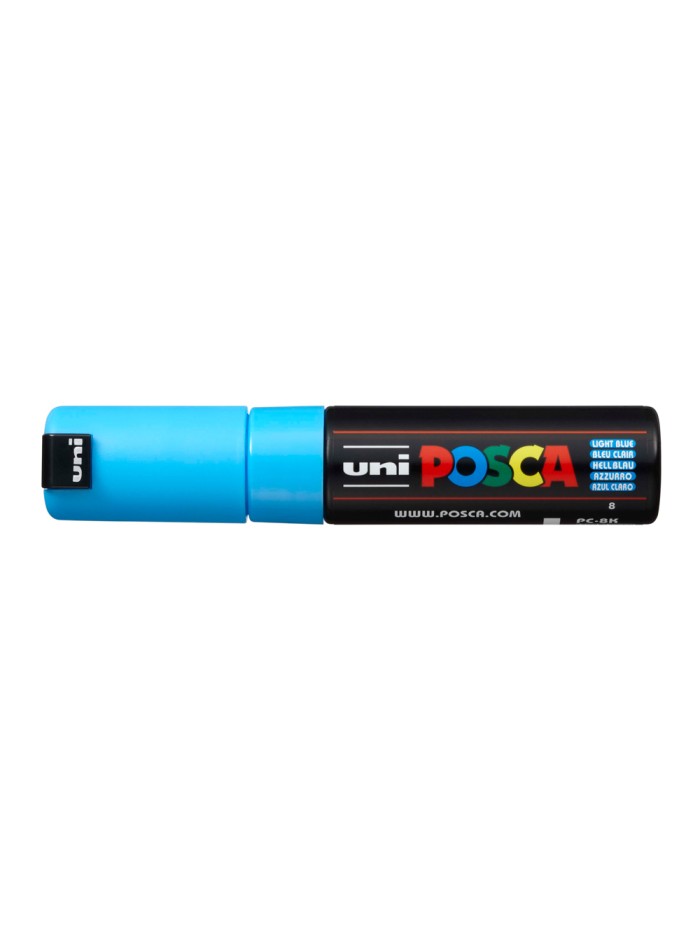 Rotulador uni posca pc-8k azul claro Rotulador uni posca pc-8k azul claro