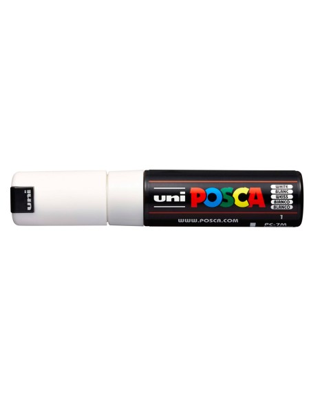 Rotulador uni posca pc-7m blanco
