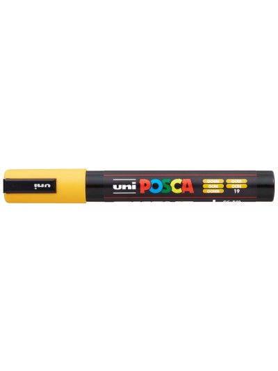 Rotulador uni posca pc-5m ocre