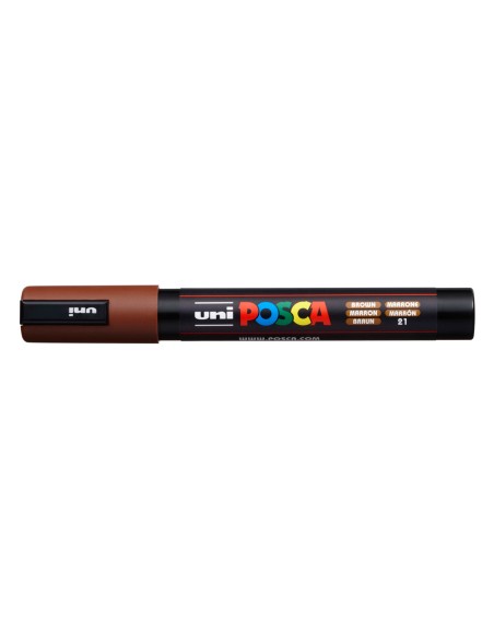 Rotulador uni posca pc-5m marron