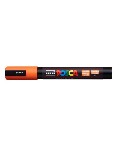 Rotulador uni posca pc-5m naranja