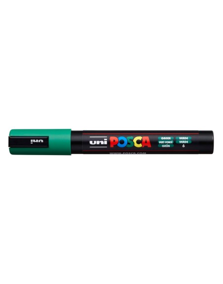 Rotulador uni posca pc-5m verde