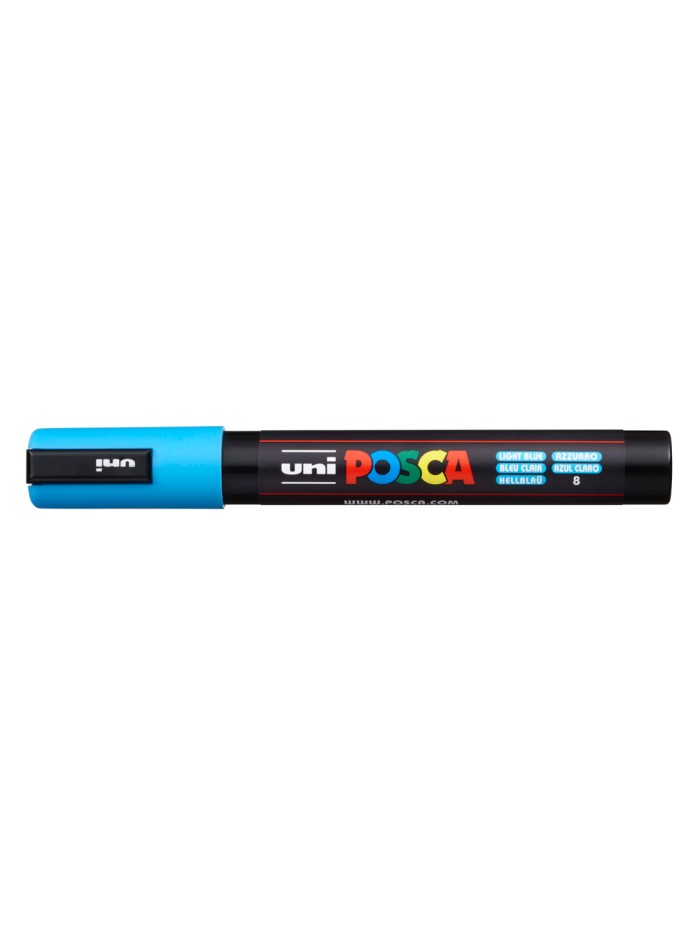 Rotulador uni posca pc-5m azul claro Rotulador uni posca pc-5m azul claro