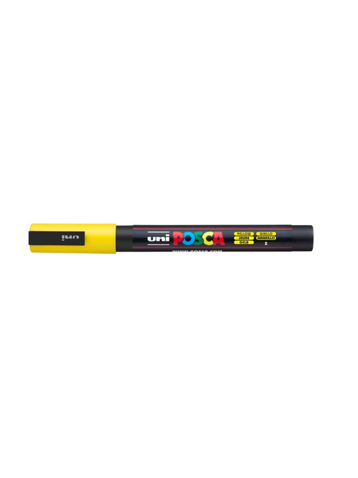Rotulador uni posca pc-3m amarillo Rotulador uni posca pc-3m amarillo