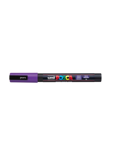 Rotulador uni posca pc-3m violeta