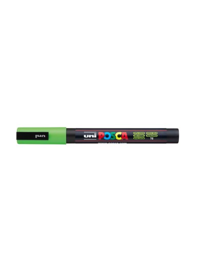 Rotulador uni posca pc-3m verde manzana