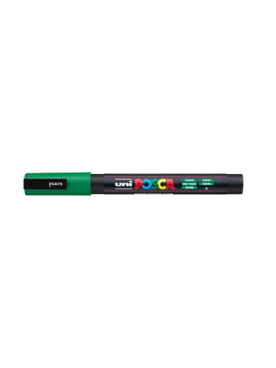 Rotulador uni posca pc-3m verde