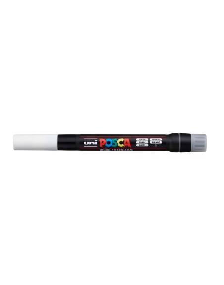 Rotulador uni posca pincel pcf-350 blanco