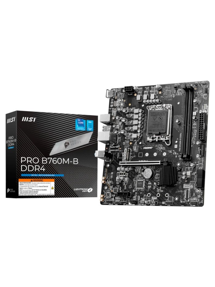 Placa base msi pro b760m - b ddr4 lga 1700 Placa base msi pro b760m - b ddr4 lga 1700