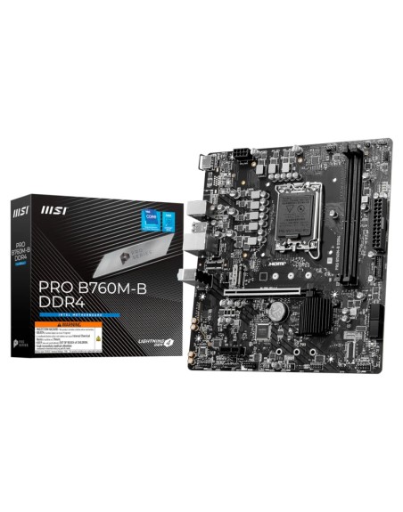 Placa base msi pro b760m - b ddr4 lga 1700