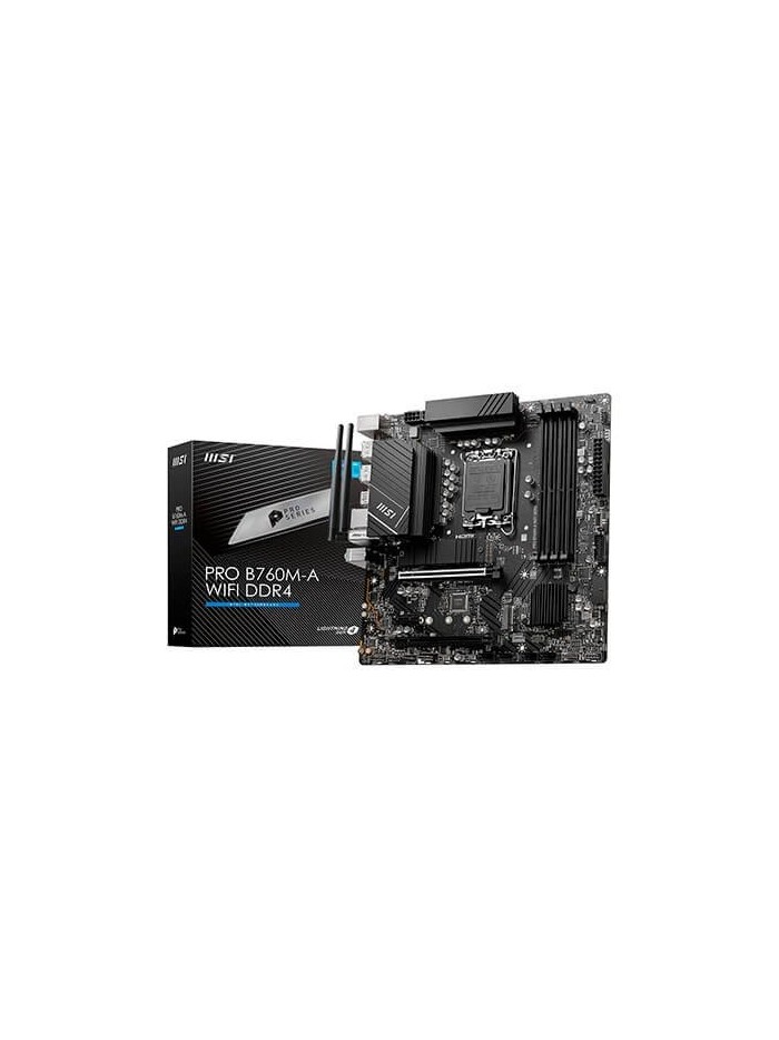 Placa base msi 1700 pro b760m - a wifi atx - 4x ddr4 - 4x sata 6gb - s - 8x usb 3.2 - 1x usb tipo c 911 - 7d99 - 001 Placa base msi 1700 pro b760m - a wifi atx - 4x ddr4 - 4x sata 6gb - s - 8x usb 3.2 - 1x usb tipo c 911 - 7d99 - 001