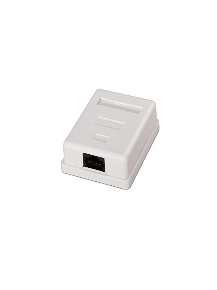 Nanocable roseta superficie cat.6 utp 1 toma Nanocable roseta superficie cat.6 utp 1 toma
