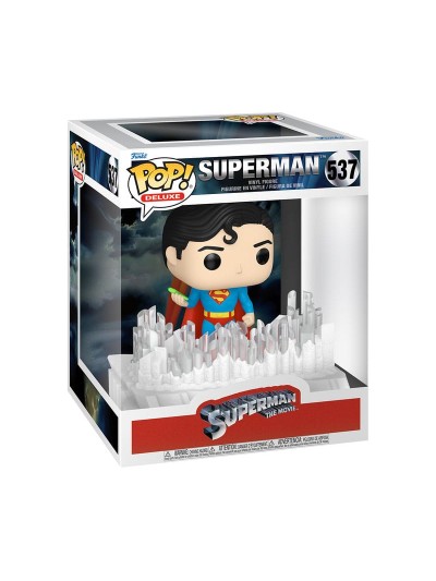 Funko pop deluxe superman (fortress of solitude)