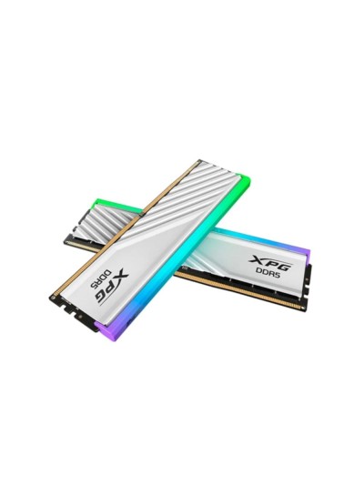 Memoria ram ddr5 16gb 2x8gb adata xpg lancer 6000mhz cl36 rgb blanca