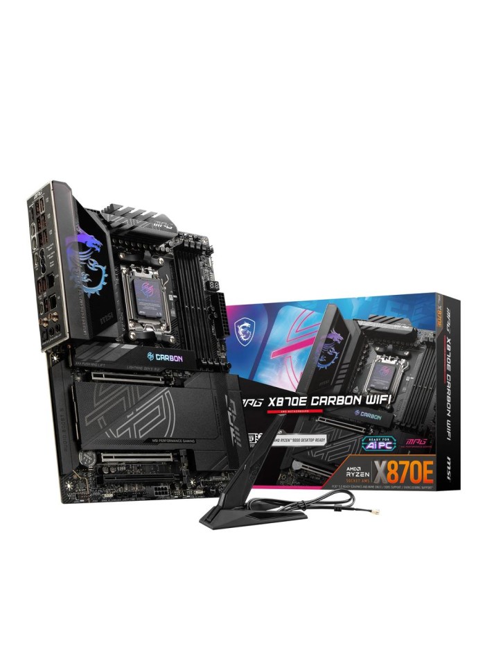 Placa base msi mpg x870e carbon wifi atx am5 4xddr5 Placa base msi mpg x870e carbon wifi atx am5 4xddr5