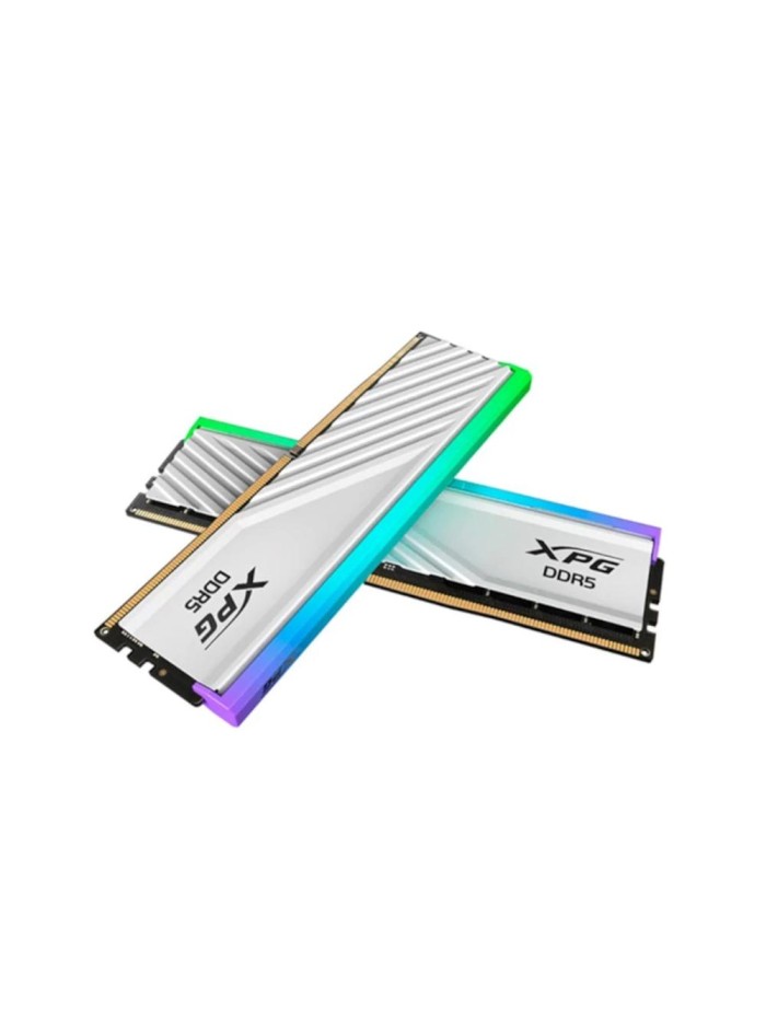 Memoria ram ddr5 16gb 2x8gb adata xpg lancer blade 6000mhz cl36 rgb blanca Memoria ram ddr5 16gb 2x8gb adata xpg lancer blade 6000mhz cl36 rgb blanca
