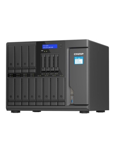 Servidor nas qnap ts - 1655 - 8g 16 bahias 8gb gigabit ethernet