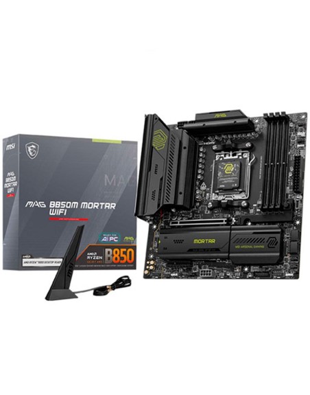 Placa base msi mag b850m mortar wifi matx