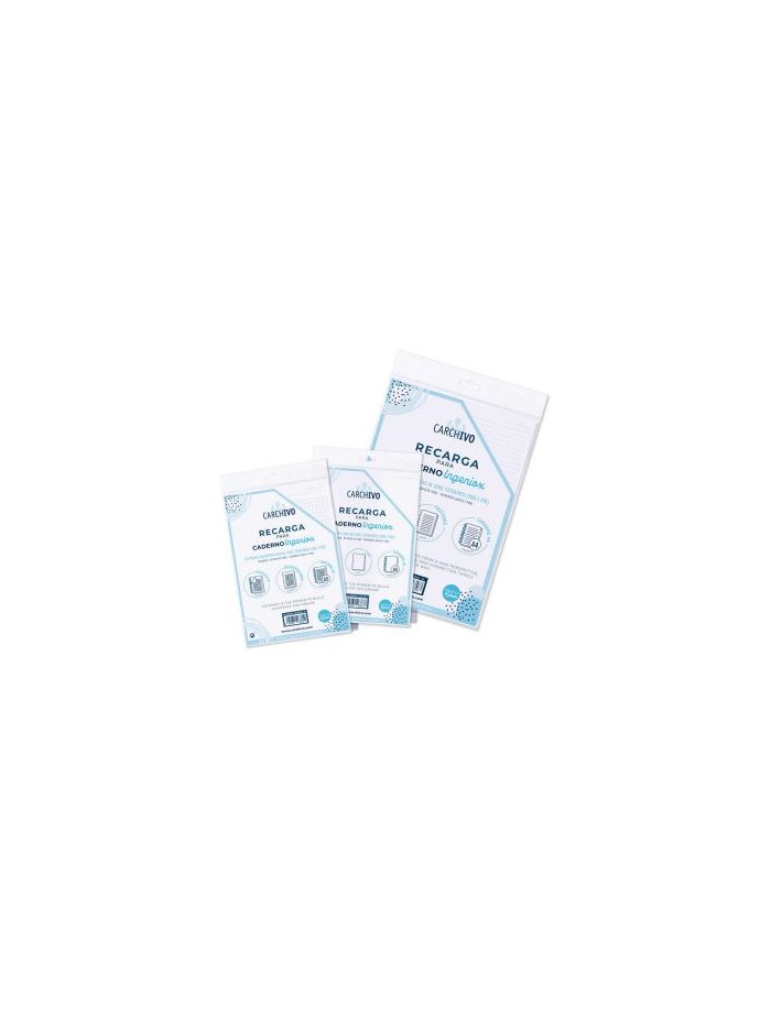 Recambio carchivo para cuaderno ingeniox din a5 50 hojas liso Recambio carchivo para cuaderno ingeniox din a5 50 hojas liso