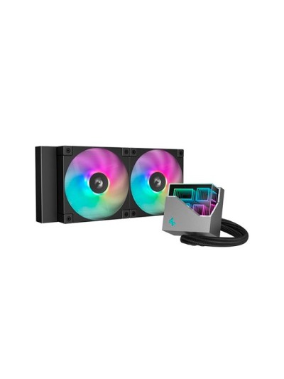 Kit de refrigeracion liquida deepcool lt240 argb r - lt240 - bkamnc - g - 1