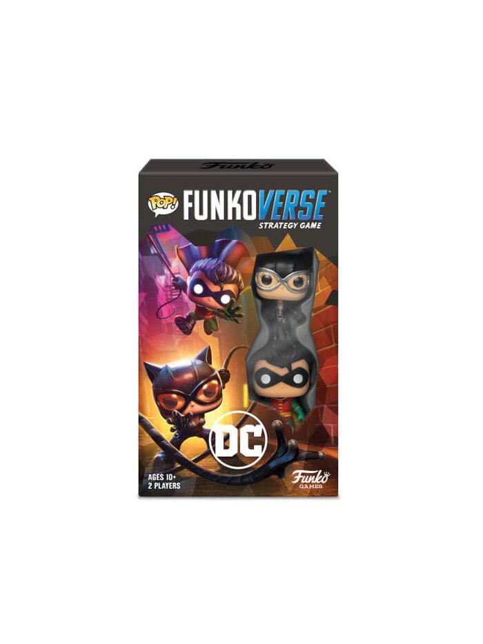 Juego de mesa funkoverse dc edición 101 robin catwoman Juego de mesa funkoverse dc edición 101 robin catwoman