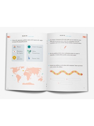 Cuaderno rubio competencia lectora 3 mundo viajero