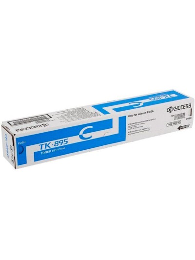 Toner kyocera -mita tk895c fsc-8020mcp / 8025mcp / c8520 / c8525 laser cian tk895c