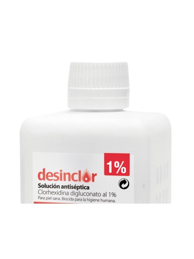 Solucion antiseptica clorhexidina desinclor 1% bote de 500 ml