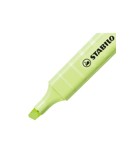 Rotulador stabilo fluorescente fino swing cool pastel chispa de lima