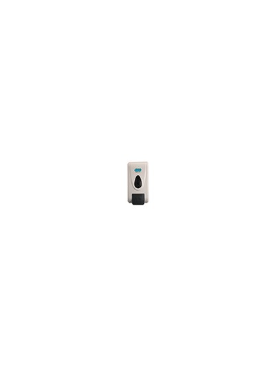 Dispensador para gel y jabon bacterisan para pared manual capacidad 800 ml color blanco 120x110x240 mm