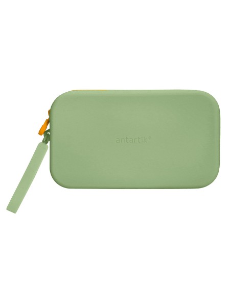 Estuche portatodo antartik tropical dive silicona soft rectangular 190x120x25 mm verde militar