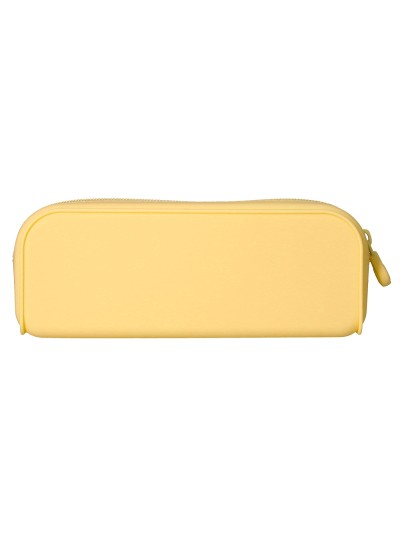 Estuche portatodo antartik prisma silicona soft rectangular 185x50x75 mm amarillo