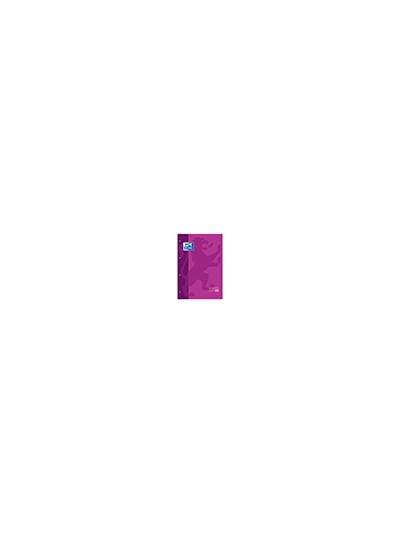 Recambio color 1 oxford din a4+ 80 hojas 90 gr cuadro 5 mm 4 taladros color morado