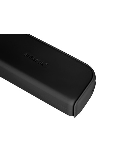 Estuche portatodo antartik prisma silicona soft rectangular 185x50x75 mm negro