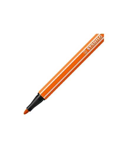 Rotulador stabilo acuarelable pen 68 bermellon palido punta gruesa 1mm
