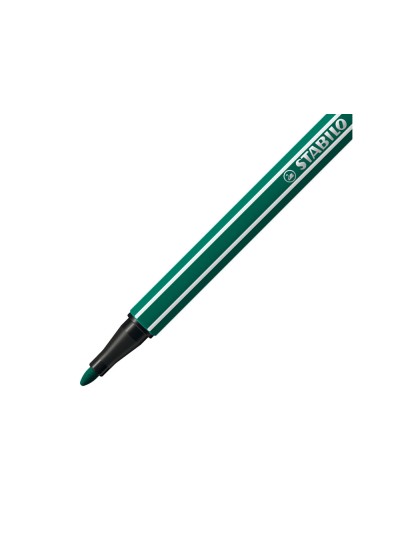 Rotulador stabilo acuarelable pen 68 azul verdoso punta gruesa 1mm