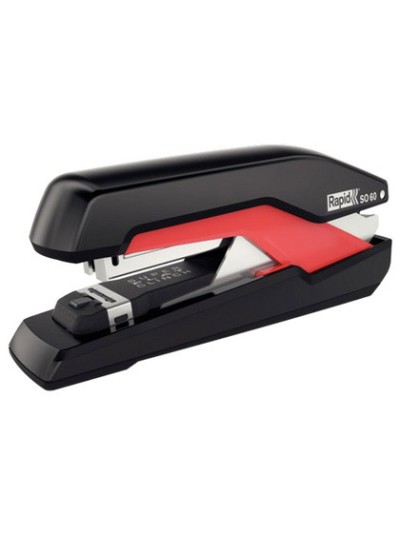 Grapadora rapid so60 negro/rojo capacidad 60 hojas