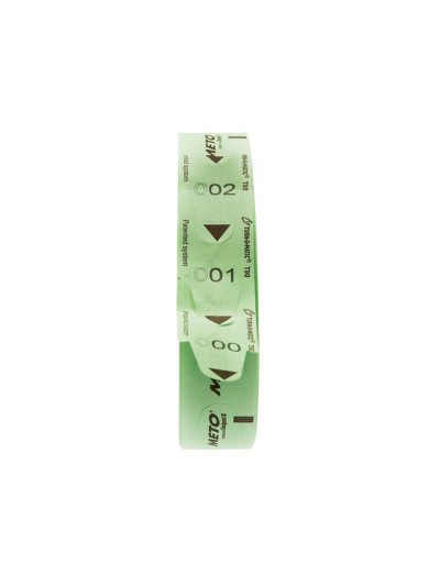 Tickets turnomatic 31x67 mm color verde rollo 4000 tickets