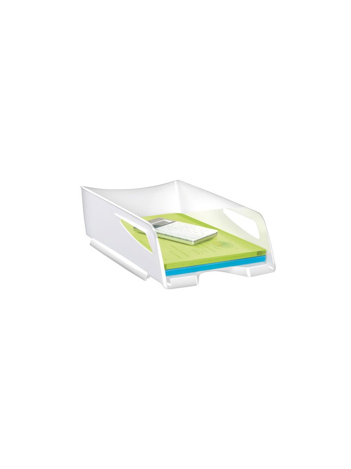 Bandeja sobremesa cep maxi de gran capacidad plastico blanca 386x270x115 mm Bandeja sobremesa cep maxi de gran capacidad plastico blanca 386x270x115 mm