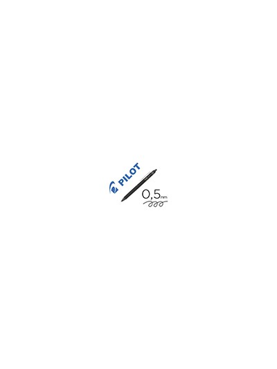 Boligrafo pilot frixion point clicker borrable 0,5 mm negro