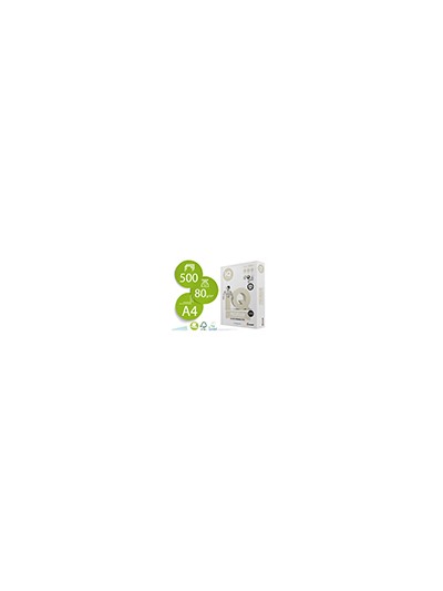 Papel fotocopiadora iq premium din a4 80 gramos paquete de 500 hojas