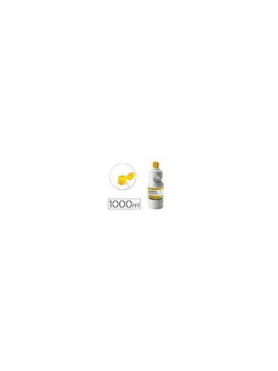 Tempera liquida giotto escolar lavable 1000 ml blanco