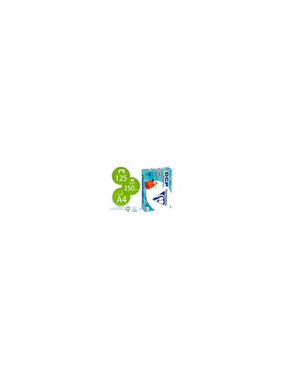 Papel fotocopiadora clairefontaine din a4 250 gramos paquete de 125 hojas