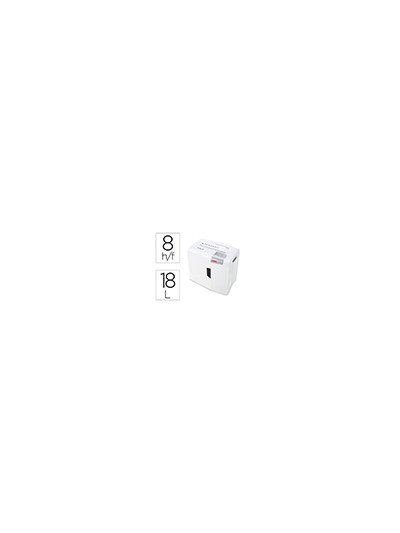 Destructora de documentos hsm shredstar x8 capacidad de corte 8 h en particulas destruye grapas clips cd y tarjetas